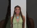 POV: Your braider SLAYS your half up half down box braids 🔥