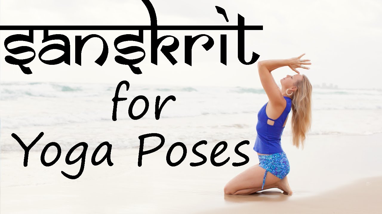 Learn Sanskrit Names of Basic Yoga Poses - YouTube