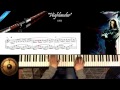 Highlander  michael kamen  piano solo cover