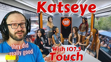 so proud!!! KATSEYE performs "Touch" LIVE on Wish 107.5 Bus reaction