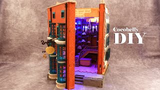 Sorcerer's Wand Shop Book Nook | Anavrin | DIY Dollhouse Crafts