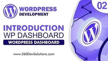 Introduction to WordPress Dashboard in Urdu - Hindi Tutorials | Class 2
