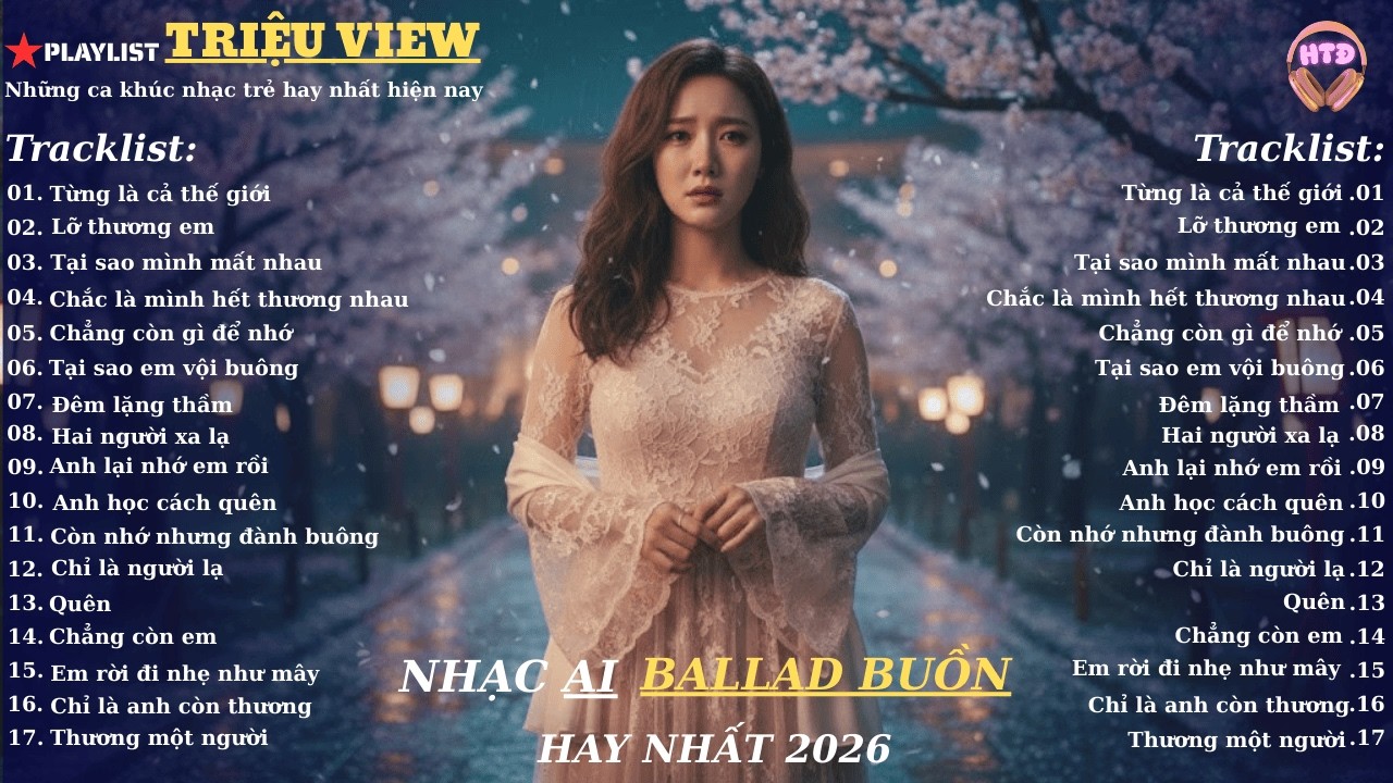 Nhạc AI | TỪNG LÀ CẢ THẾ GIỚI | Huỳnh Thiên Đức - Top Bài Hát Ballad Buồn Hot Nhất Trên TikTok 2026