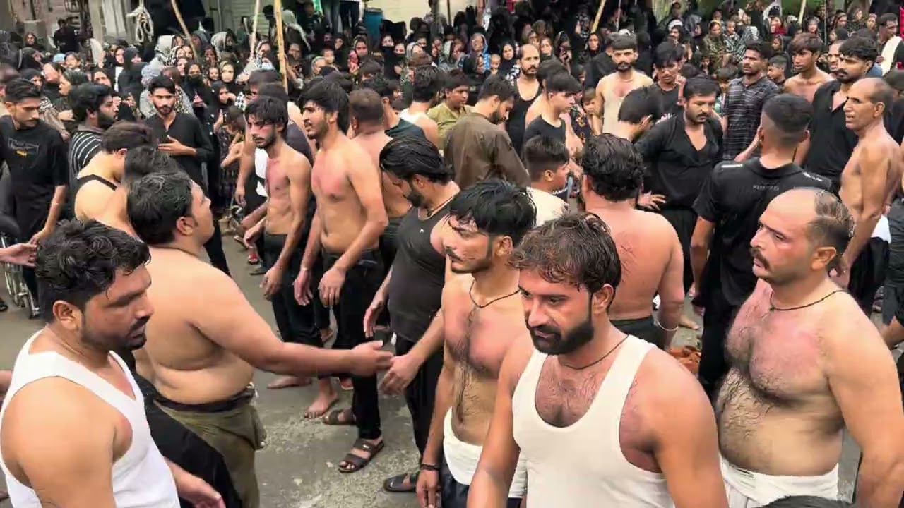 7Muharram Gojra2025|Matami Sengat Labbaik Ya Hussain|Qasim Banry Nu kithy Mehndia Lawa|Gojra Azadari