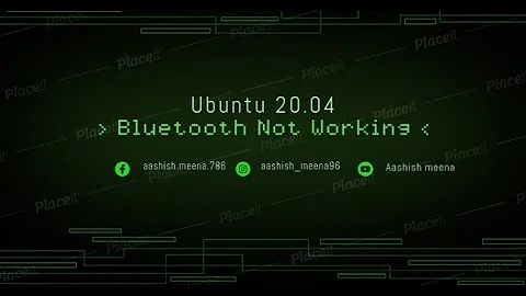 Bluetooth Not Detecting Any Device| Bluetooth Driver | Ubuntu 20.04 | Bluetooth Not Working 2021