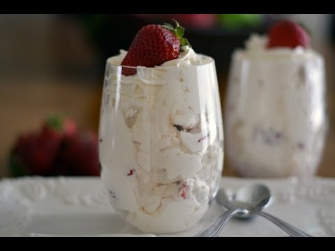 STRAWBERRIES AND CREAM | How To Make Strawberries and Cream | SyS