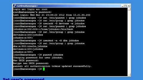 Basic Linux User Management