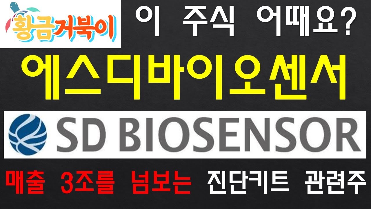 에스디 바이오 센서 상장일 New 매출 3조를 꿈꾸는 에스디바이오센서 얼마나 더 오를까 주식 종목 분석
