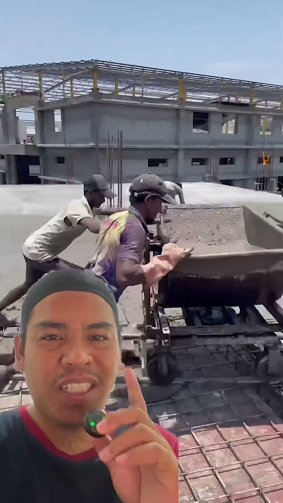 Ide pengecoran menggunakan rel #construction #civilengineering #shots