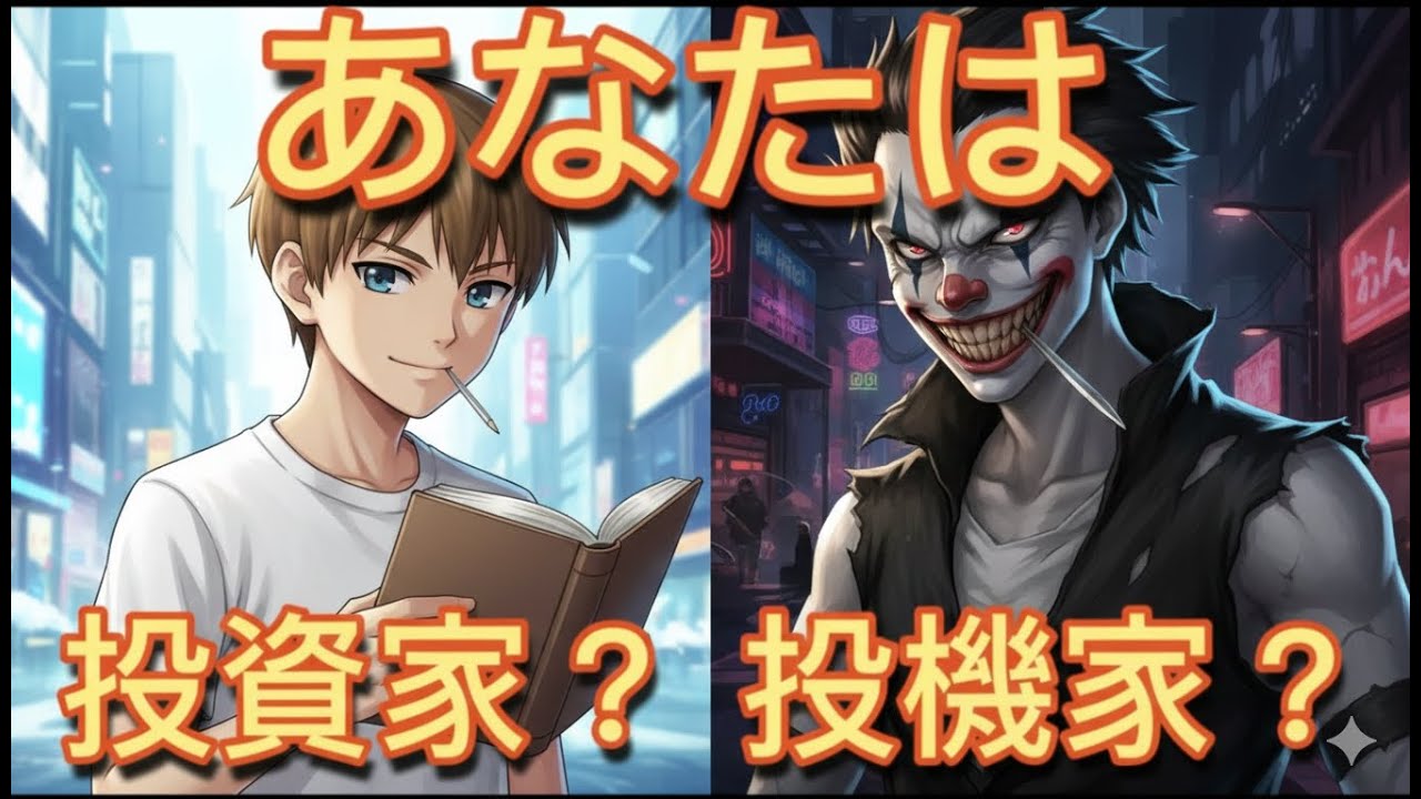 108. 　株式投資   あなたは 投資家？投機家？