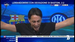 Barcellona Inter 3-3 con Filippo Tramontana