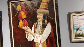 Видеообзор#2.Казахстан. Выставка в городе Алматы. Галерея. Искусство.