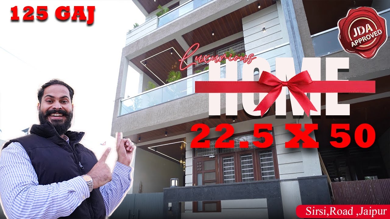 Is This the Best 4 BHK Villa in Jaipur? 😲 | 125 Gaj | JDA Approved | 