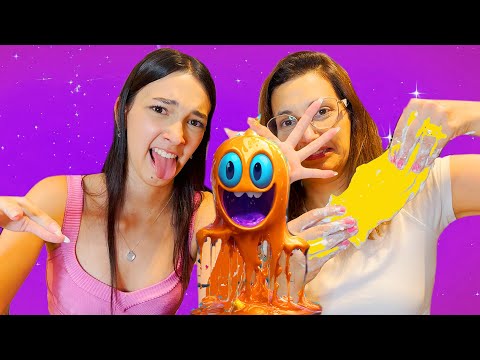 Crescendo com Luluca -   Famosos do , , Receita de  slime