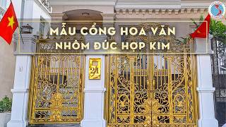 Mẫu cổng nhà phố công trình Cityland Center Hills