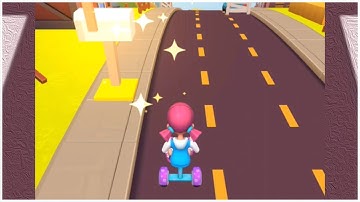 Paper Boy Race 🛵💯 All Levels Gameplay Walkthrough New Android, ios game #shorts