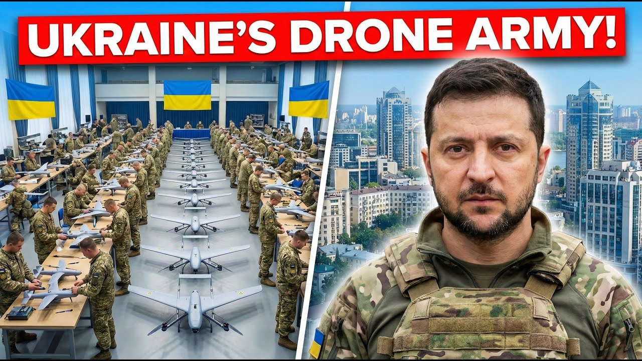 Украина только что создала армию беспилотников!
