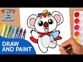 Wonderkoala learn to draw  and paint wonderkoala   aprende a dibujar y pintar wonderkoala