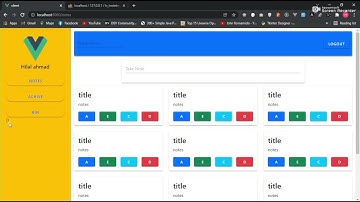 Laravel and Vue Login And Get users | Google Keep Clone | Part - 6