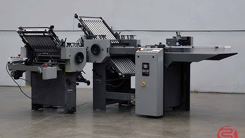 Baum 2020 Pile Feed Paper Folder