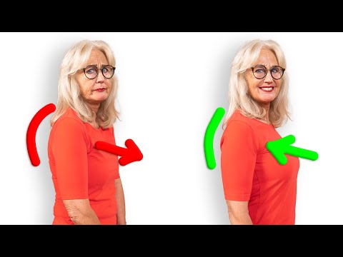 Video: 3 Möglichkeiten, abgerundete Schultern zu reparieren