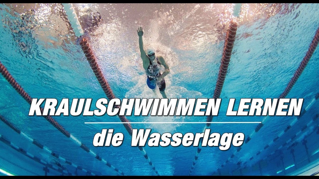 Kraulschwimmen lernen - die Wasserlage | SWIMAZING UNIVERSITY