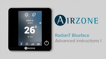 Airzone RadianT365 Blueface Thermostat: Advanced instructions for use I