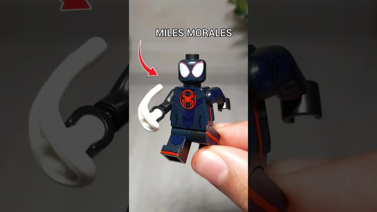Miles Morales Knockoff LEGO Minifigure 🔥🔥