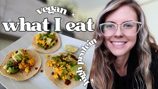 What I Eat in a Day | High Protein Vegan | Easy Plant-Based Recipes by Kira's Wholesome Life 285 views 3 months ago 8 minutes, 6 seconds