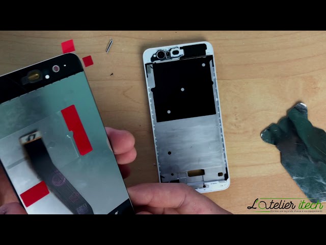 Écran LCD + Vitre Tactile Pour Huawei P10 - Noir, Neuf Avec Outils De Montage