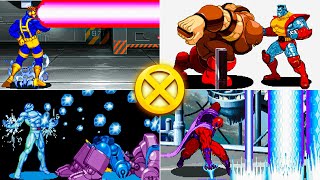 X-MEN: Children of the Atom ALL Hyper-X Super Moves