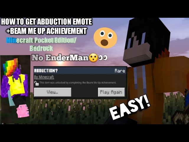 Minecraft Achievement Guide: Beam Me Up