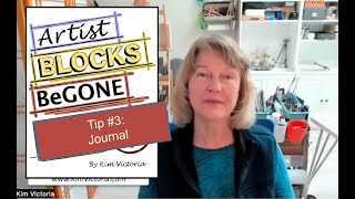 Free yourself from Artist Blocks, Art Block, Creativity Block, Tip #3 on how to start your art