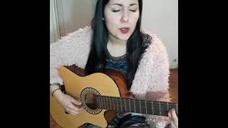 Vas a quedarte- Aitana (cover acústico Aye Soto)