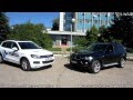 BMW X5 против Volkswagen Touareg.Anton Avtoman.