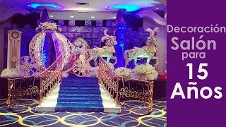 Rafflesia Arnoldi Aplicable Saga decoracion salon para 15 años - YouTube