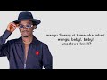 BAHATI Feat TANASHA DONNA - ONE AND ONLY (official lyrics)