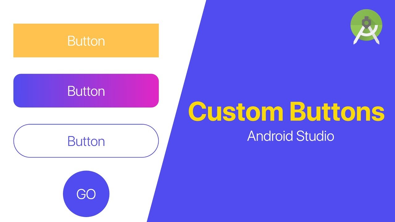 Android Studio Circular Button