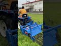 伸びた雑草をイセキトラクターTM15で耕運！#shorts
