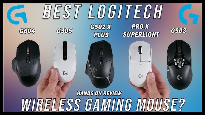 Mouse gamer inalámbrico Logitech G502 Xplus Lightpeed Wireless