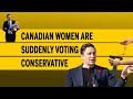 Canadian women are suddenly voting Conservative