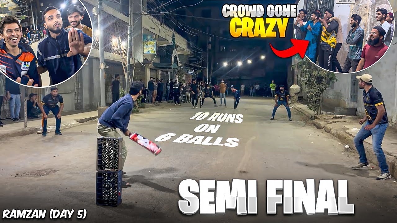 Intense Cricket Semi-Final Leaves Crowd Stunned | Ramzan Cricket Day 5