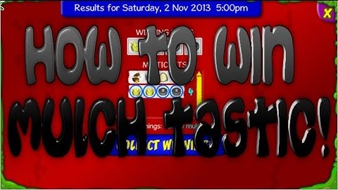 Bin Weevils - How To Win Mulch Tastic Every time!