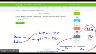 IXL - Find trigonometric ratios using a calculator (Algebra 1 practice)
