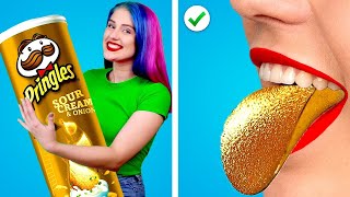 Rich Unpopular Girl vs Broke Popular Girl || LUCKY vs UNLUCKY Situations