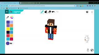 how to make and put your own custom skin into Minecraft bedrock and education