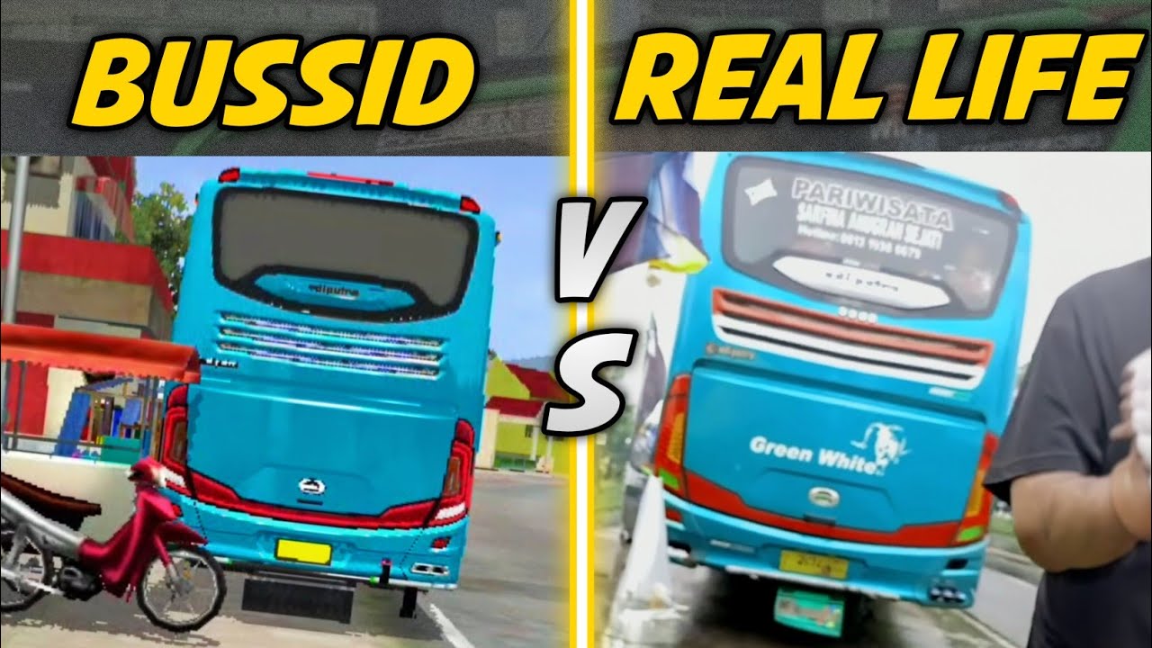 BUSSID VS REAL LIFE || Meme BUSSID Part 4 - YouTube