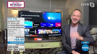 Amazon Fire TV Stick Lite con control remoto por voz, antena Antop... screenshot 5