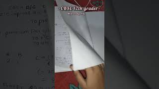Study vlog as 12th grader✨ #cbseclass12 #commercestudents #minivlog
