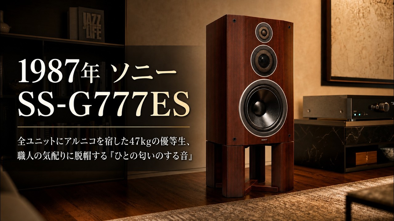 1987 Sony SS-G777ES - YouTube